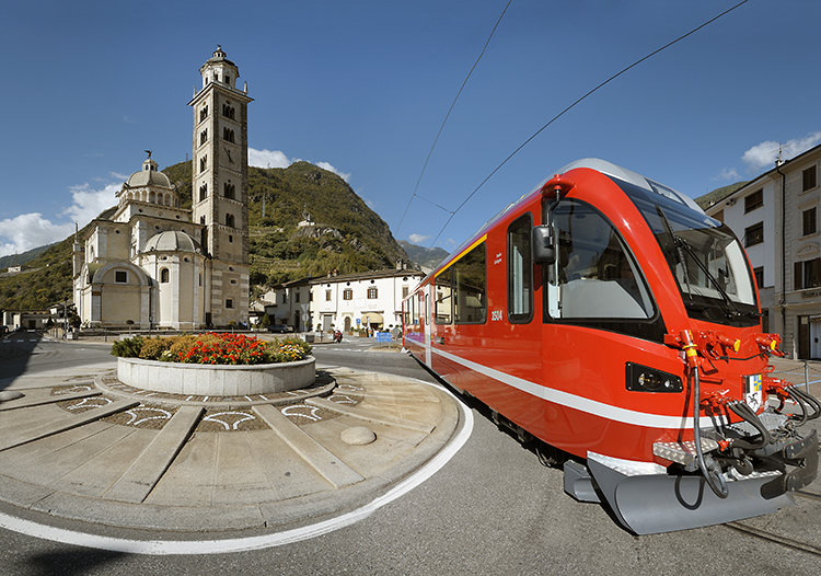 Basilica Madonna di Tirano - Trenino Rosso
